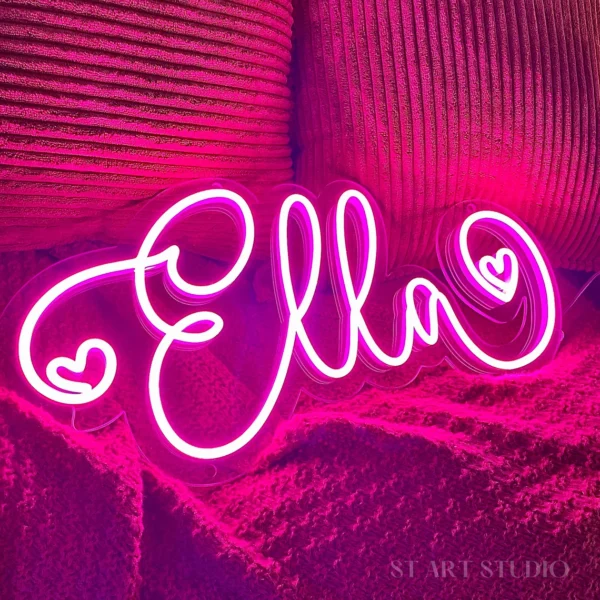 Custom Neon Name Sign - Image 2