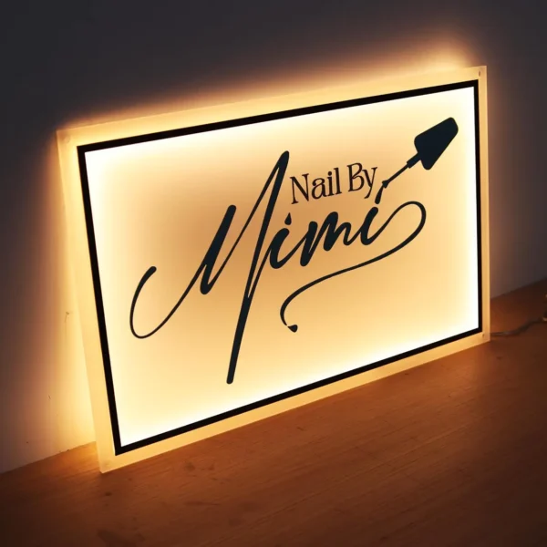 Acrylic Custom Business Sign - Image 3