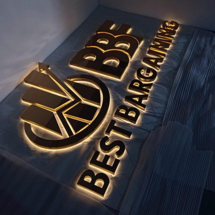 Custom 3D Acrylic Business Sign